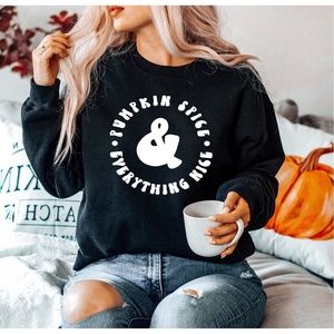 Pumpkin Spice Sweatshirt | Halloween Fall Sweatshirt